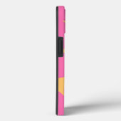 レトロデイジーの花のピンク淡い色のマリゴールド#1 #art Case-Mate iPhoneケース (裏面 / 右)