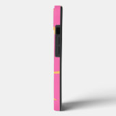 レトロデイジーの花のピンク淡い色のマリゴールド#1 #art Case-Mate iPhoneケース (裏面 / 左)