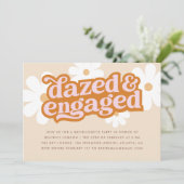 レトロデイジーのDazed & Engaged バチェラー・パーティー 招待状 (スタンド正面)