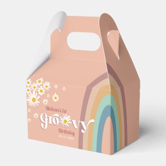 レトロデイジーはGroovyを取得しよう誕生日 フェイバーボックス (裏面サイド)