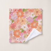 レトロデイジーガーデン バスタオルセット (ウォッシュタオル)