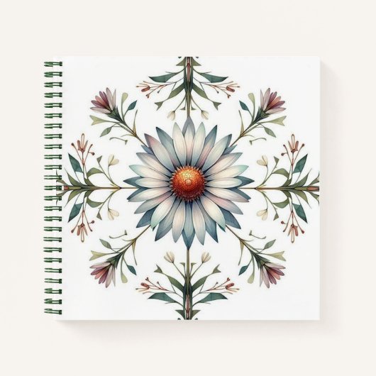 レトロデイジースパイラルノートブック ノートブック (正面)