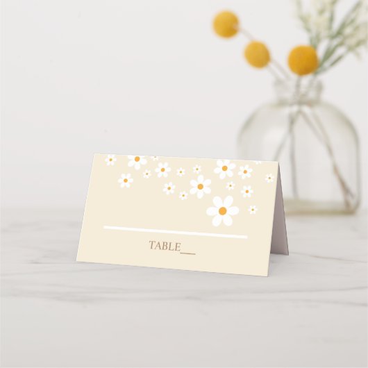 レトロデイジータン プレイスカード (正面)