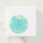 レトロデイジーフローラ感謝してい子供の誕生日you フェイバータグ (インサイチュ)