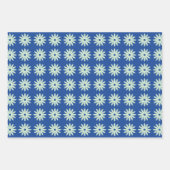 レトロデイジープリント ラッピングペーパーシート (正面3)