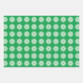 レトロデイジープリント ラッピングペーパーシート (正面3)