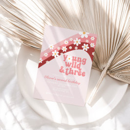 レトロデイジーヤングワイルド3歳フローラ3歳 招待状