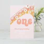 レトロデイジーレインボー1歳 招待状 (スタンド正面)