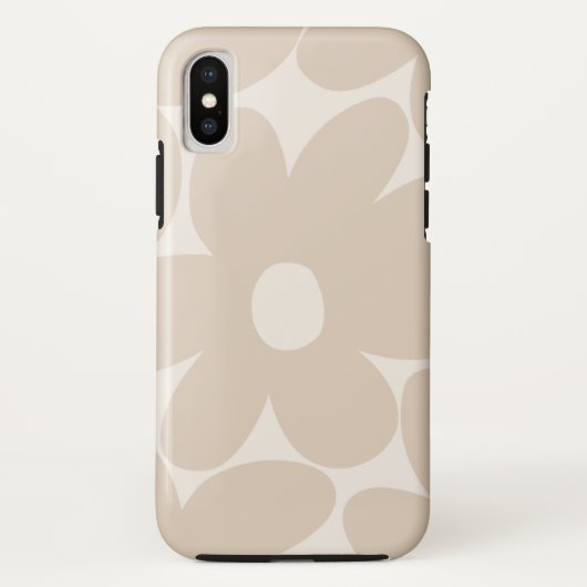 レトロデイジー花#1 #floral #pattern Case-Mate iPhoneケース (裏面)