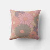 レトロデイジー花II クッション (裏面)