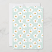 レトロデイジー誕生日スランバーパーティー 招待状 (裏面)