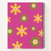 レトロデイジー3 Photo Horse Petコラージュと名前 ノートブック (裏面)