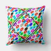 レトロデイジー クッション (裏面)