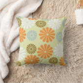 レトロデイジー クッション (ブランケット)