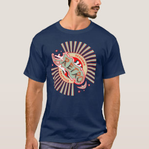 レトロデザイナーグラフィックス Tシャツ