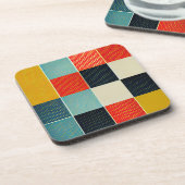 レトロデザインコースターセット コースター (左側)