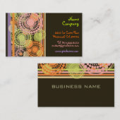 レトロデザインプロファイルカード 名刺 (正面/裏面)