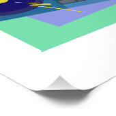 レトロデザインポスター ポスター (コーナー)