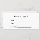 レトロデザインラックカード (裏面)