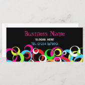 レトロデザインラックカード (正面/裏面)