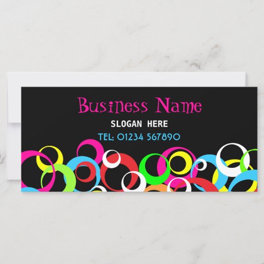 レトロデザインラックカード (正面)