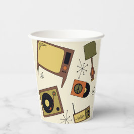 レトロデザインレコード、T.V.、その他 紙コップ