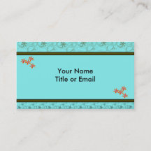 レトロデザイン名刺