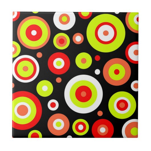 レトロデザイン タイル (正面)