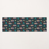 レトロデザイン ヨガマット (裏面(横))