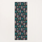 レトロデザイン ヨガマット (裏面)