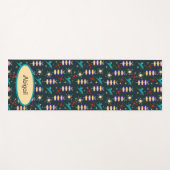 レトロデザイン ヨガマット (正面(横))