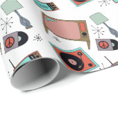 レトロデザイン ラッピングペーパー (ロールコーナー)