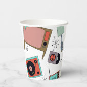 レトロデザイン 紙コップ (裏面)