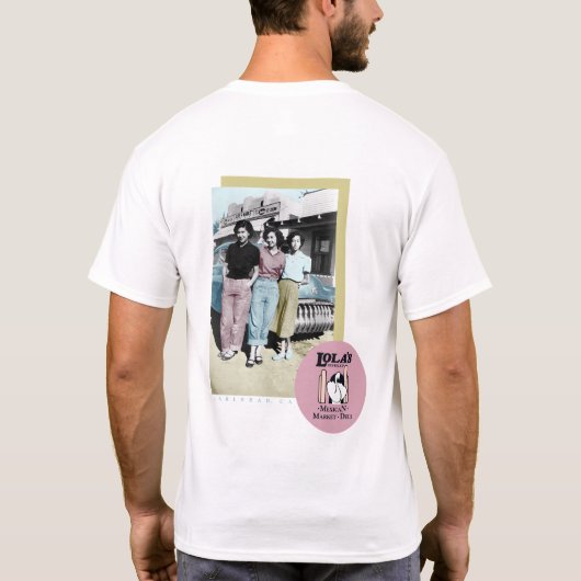 レトロデザイン Tシャツ (裏面)