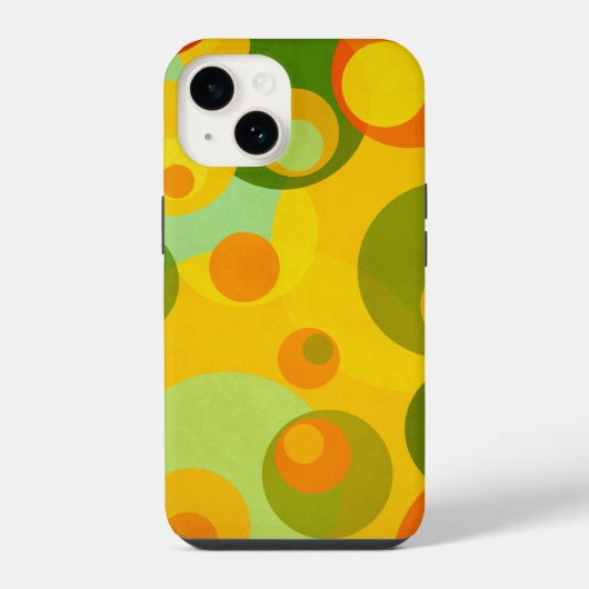 レトロデザインiPhone 14ケース iPhoneケース (裏面)