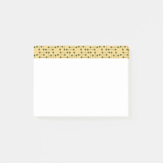 レトロデザインPost-it®ノート ポストイット (正面)