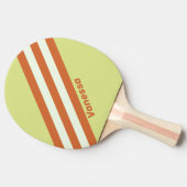 レトロデザートサクストライプスの名前 卓球ラケット (横)