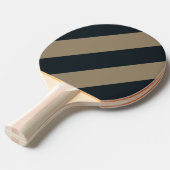 レトロデザートスリーはっきりしたストライプズ 卓球ラケット (正面アングル)