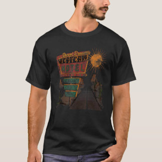 レトロデザートドリームデザートトラベルカボスロードウェスト Tシャツ