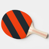 レトロデザートメドーはっきりしたストライプズ 卓球ラケット (横)