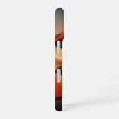 レトロデザート幾何学 iPhone 16ケース (右側面)