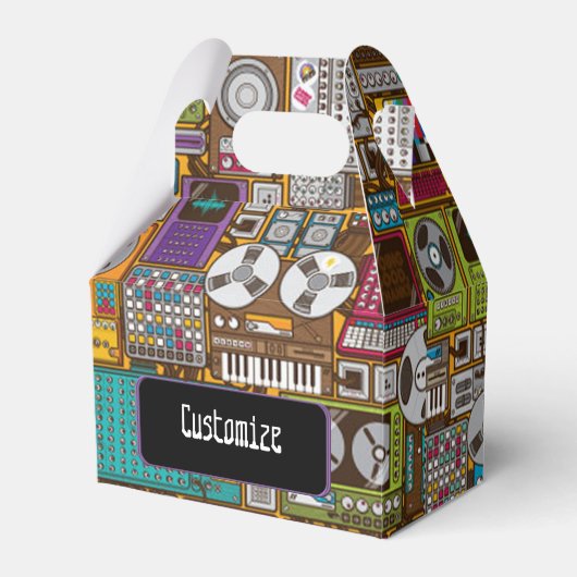 レトロデバイスレコーディングスタジオゲーブルビーフボックス フェイバーボックス (正面サイド)