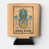 レトロデレイビーチフロリダ 缶クーラー (正面)