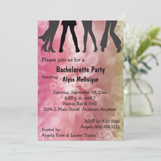 レトロデ刺激を受けたィスコバチェロレッテ招待状 招待状 (スタンド正面)