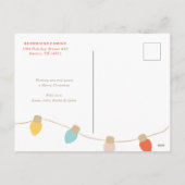 レトロトゥインクルズホリデーカード シーズンポストカード (裏面)