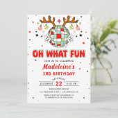 レトロトナディアクリスマス誕生日オ何おもしろい 招待状 (スタンド正面)