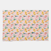 レトロトナディアワンダーランドホリデーパターン キッチンタオル (横)