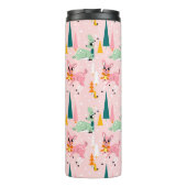 レトロトナディアワンダーランドホリデーパターン タンブラー (裏面)