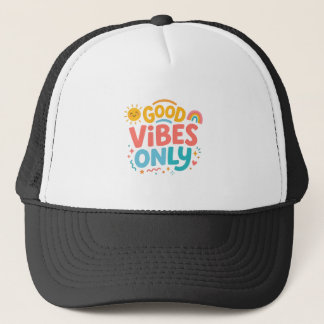 レトロトラッカーズハット グッドバイブス キャップ