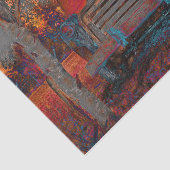 レトロトラックヴィンテージレッドオレンジ素朴秋 薄葉紙 (詳細)